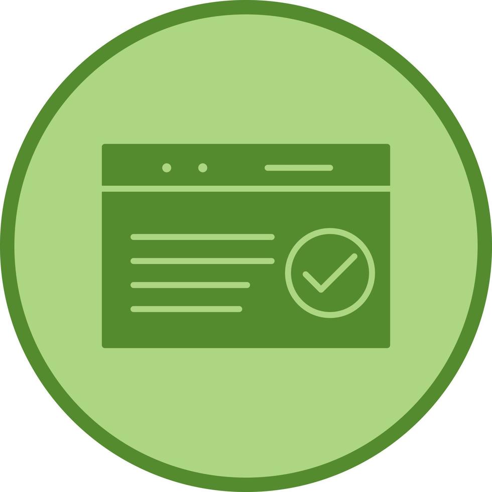 Unique QC Passed Vector Icon