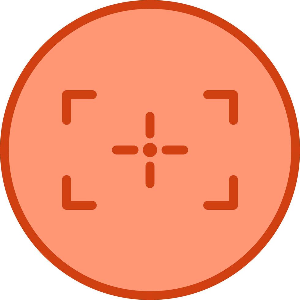 Unique Focus Vector Icon