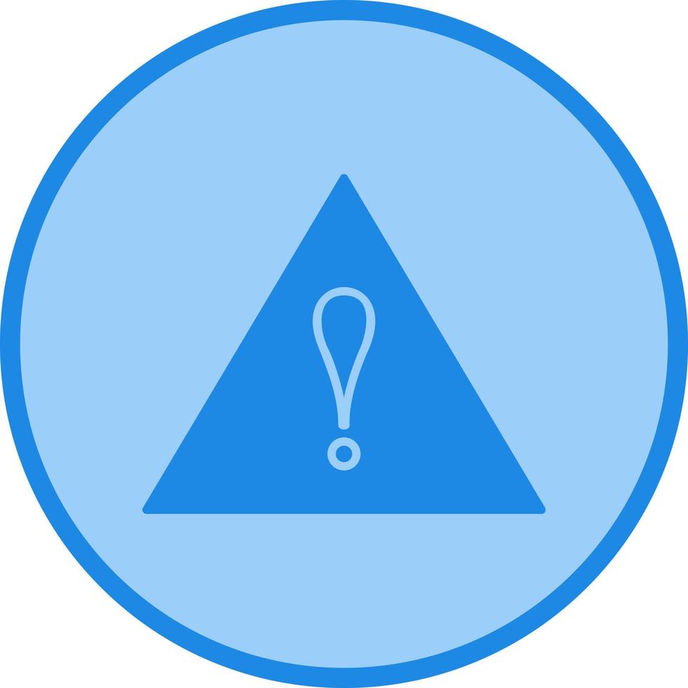 Unique Alert Vector Icon