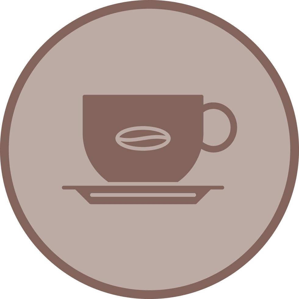 icono de vector de taza de café