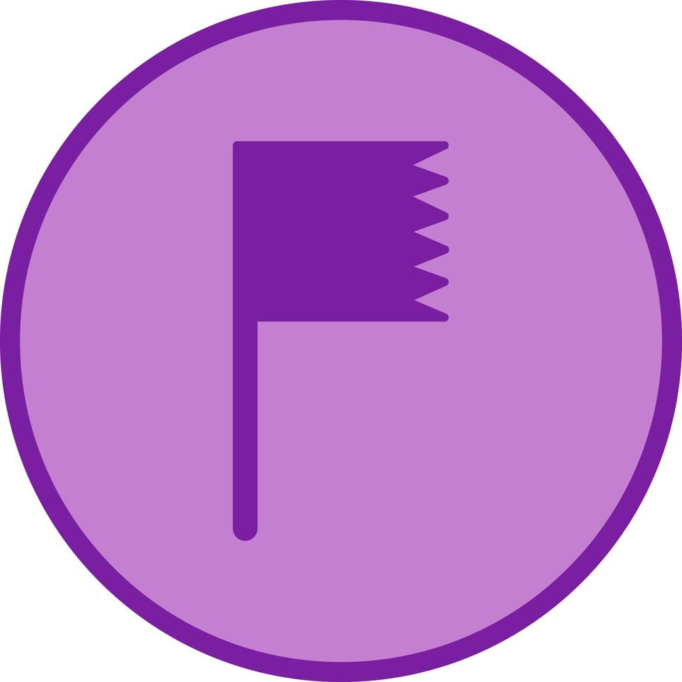 Unique Flag Vector Icon