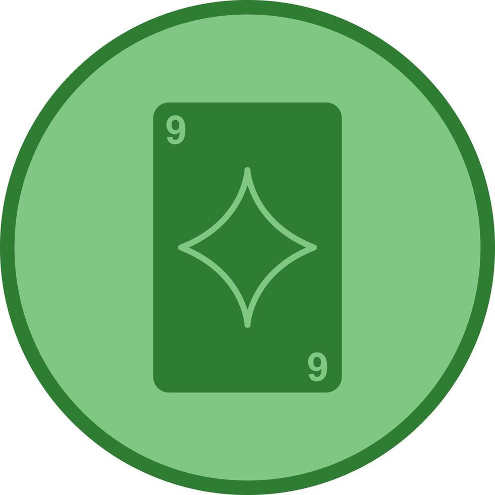 Diamonds Card Vector Icon
