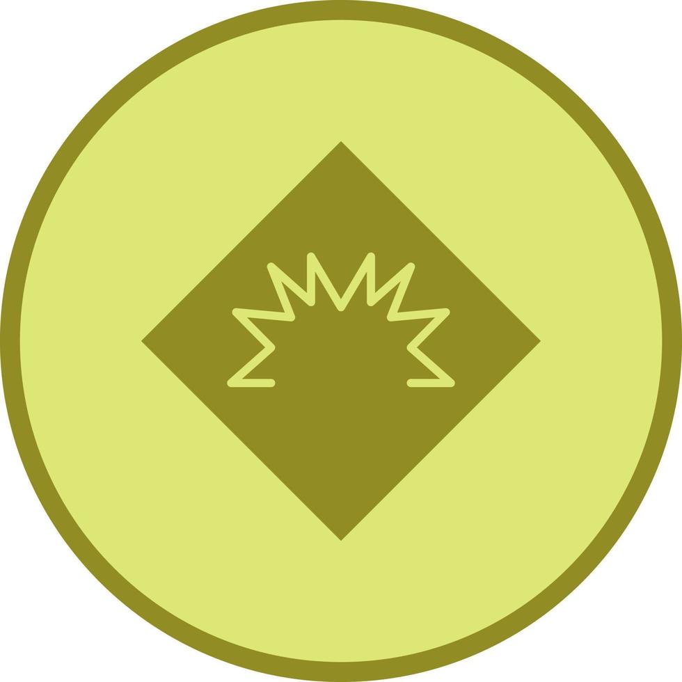 Danger of Welding Flash Vector Icon