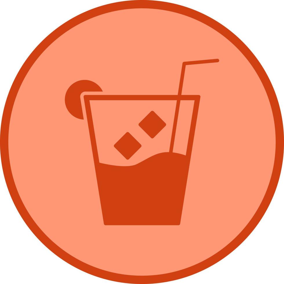 Unique Whiskey Sour Vector Icon