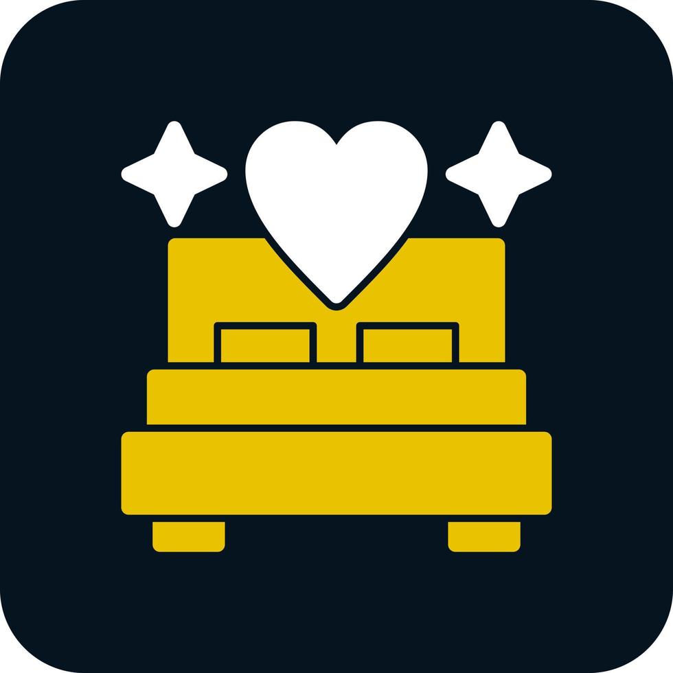 Bed Vector Icon Design