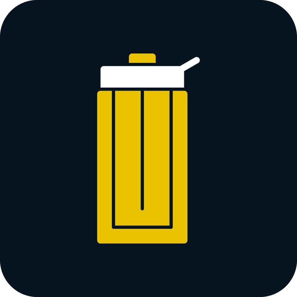 Wattle Bottle Vector Icon Design