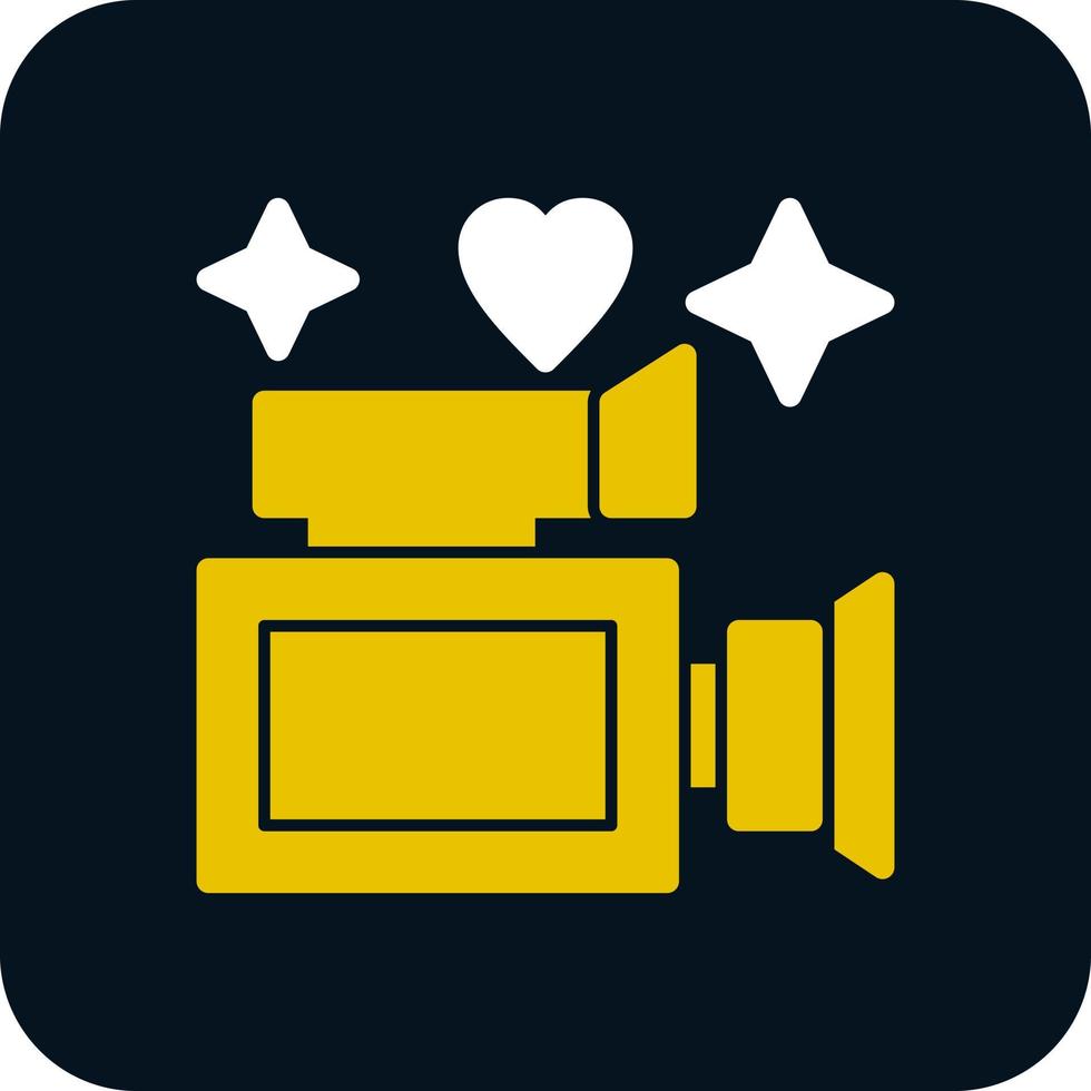 Video Camera Vector Icon Design