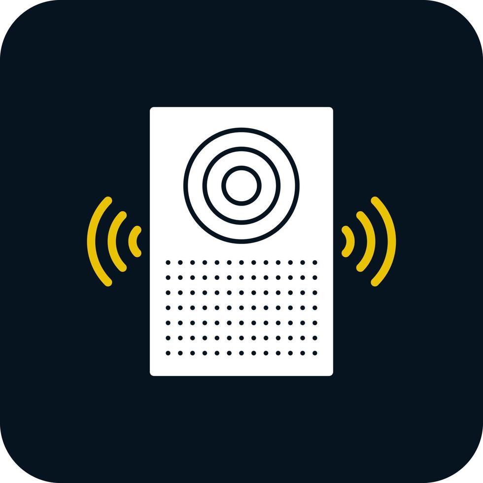 Smart Speaker Vector Icon Design