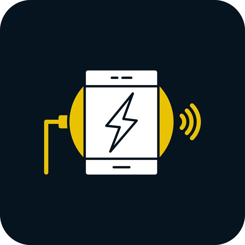 Wireless CHarger Vector Icon Design