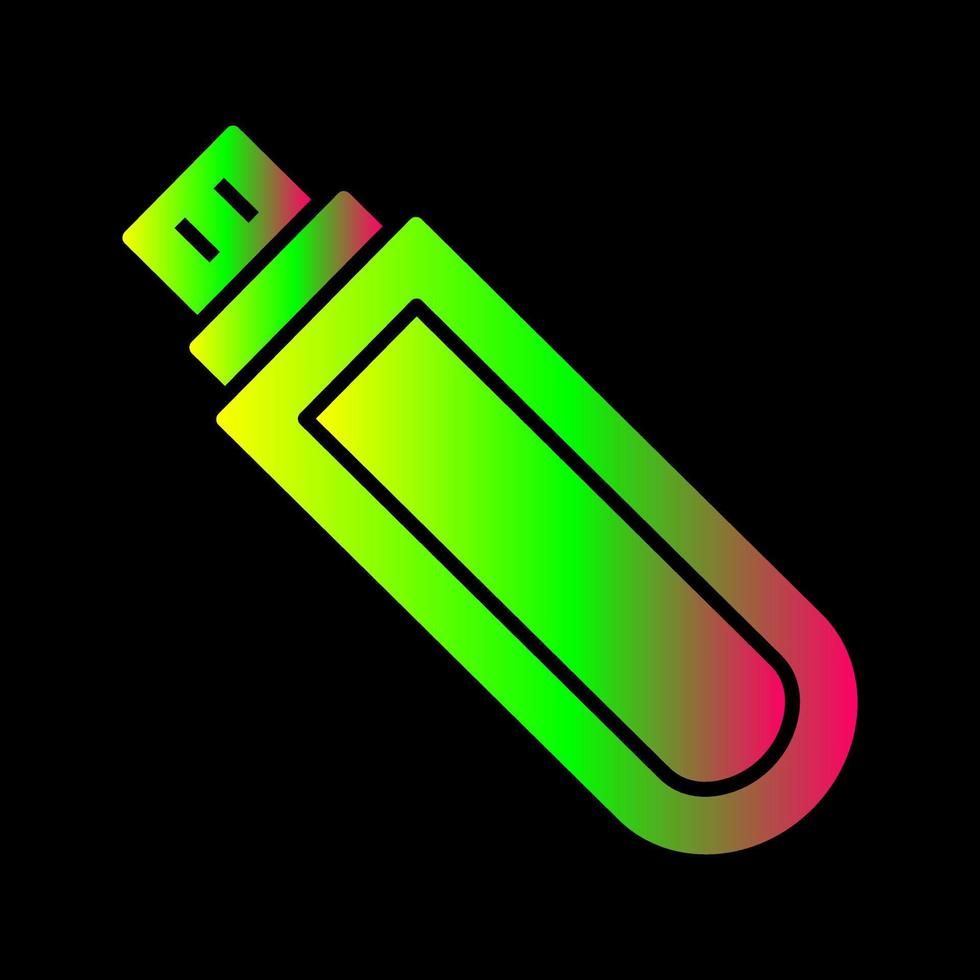 Unique USB Drive Vector Icon