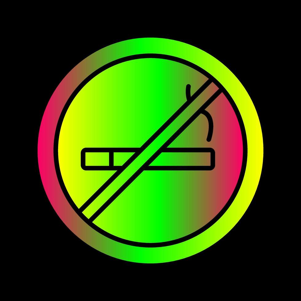 No Smoking Vector Icon