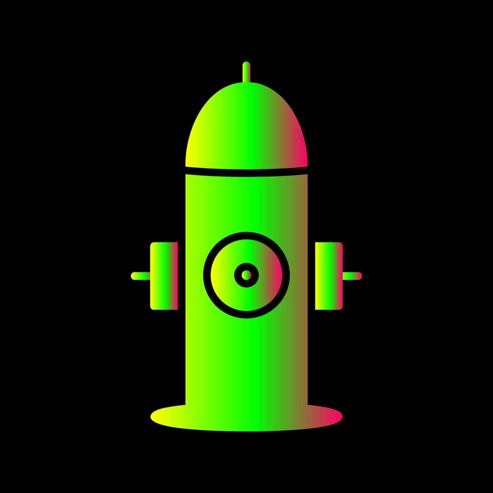 Unique Hydrant Vector Icon