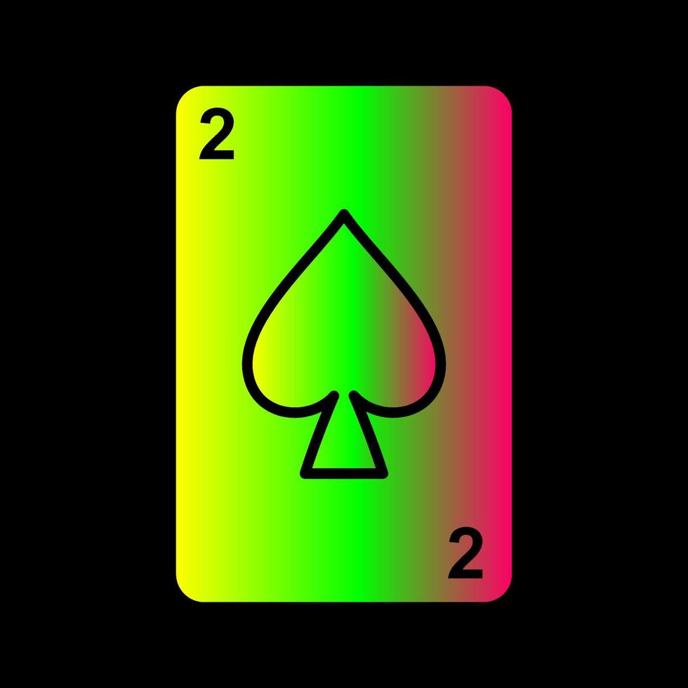 Spades Card Vector Icon