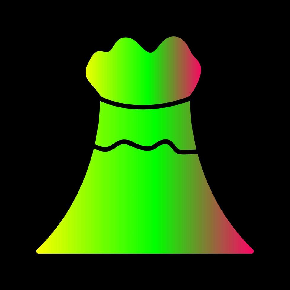 Volcano Vector Icon