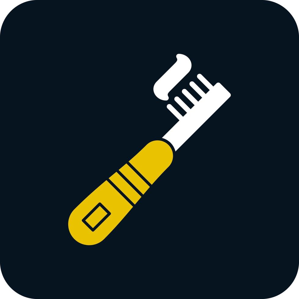 Toothbrush Vector Icon Design