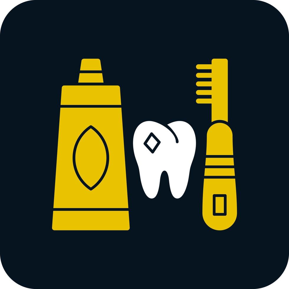 Dental Hygiene Vector Icon Design