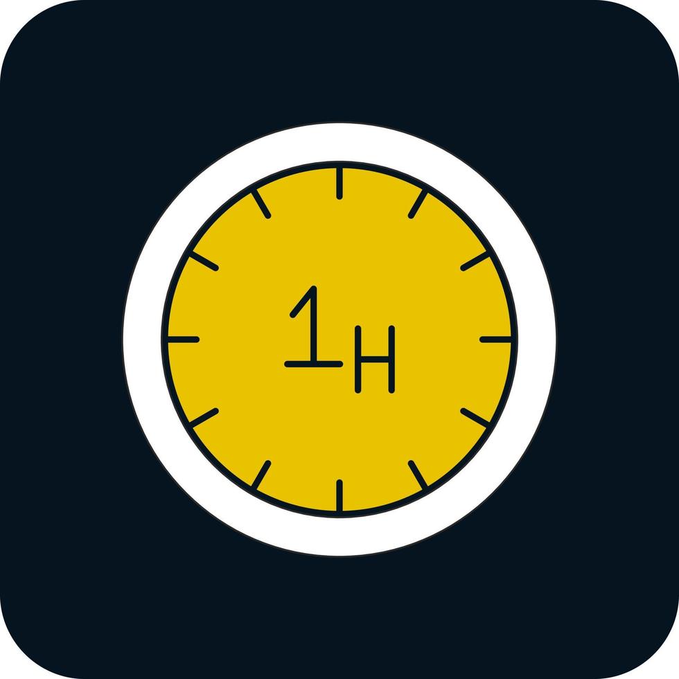 Hour Vector Icon Design