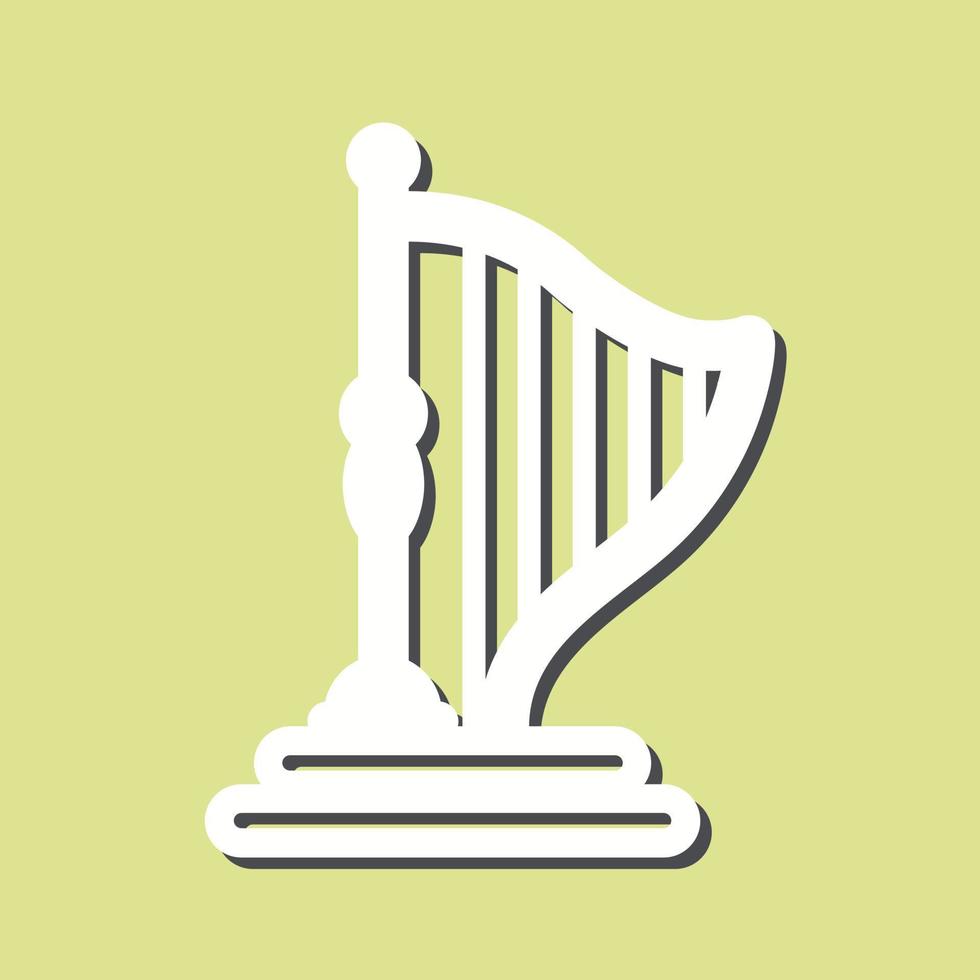 Harp Vector Icon