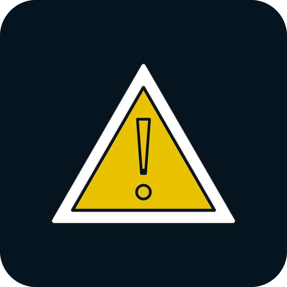 Alert Vector Icon Design