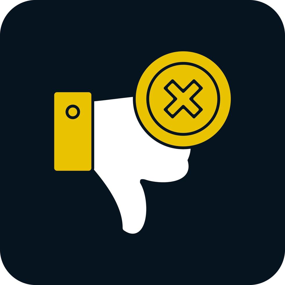 Failure Vector Icon Design