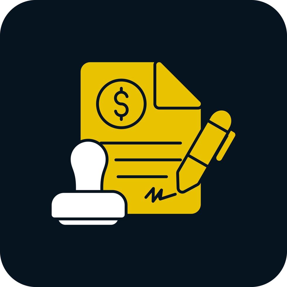 Agreement Vector Icon Design