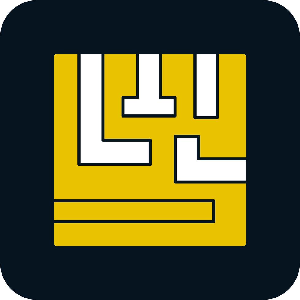 Maze Vector Icon Design