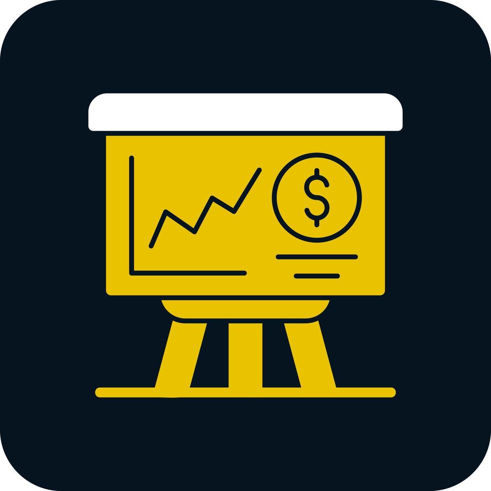 Presentation Vector Icon Design