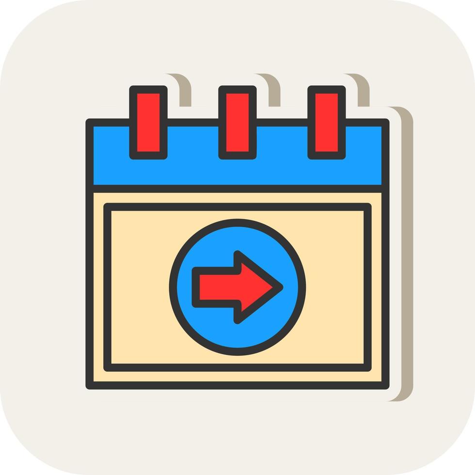 Tomorrow Vector Icon Design