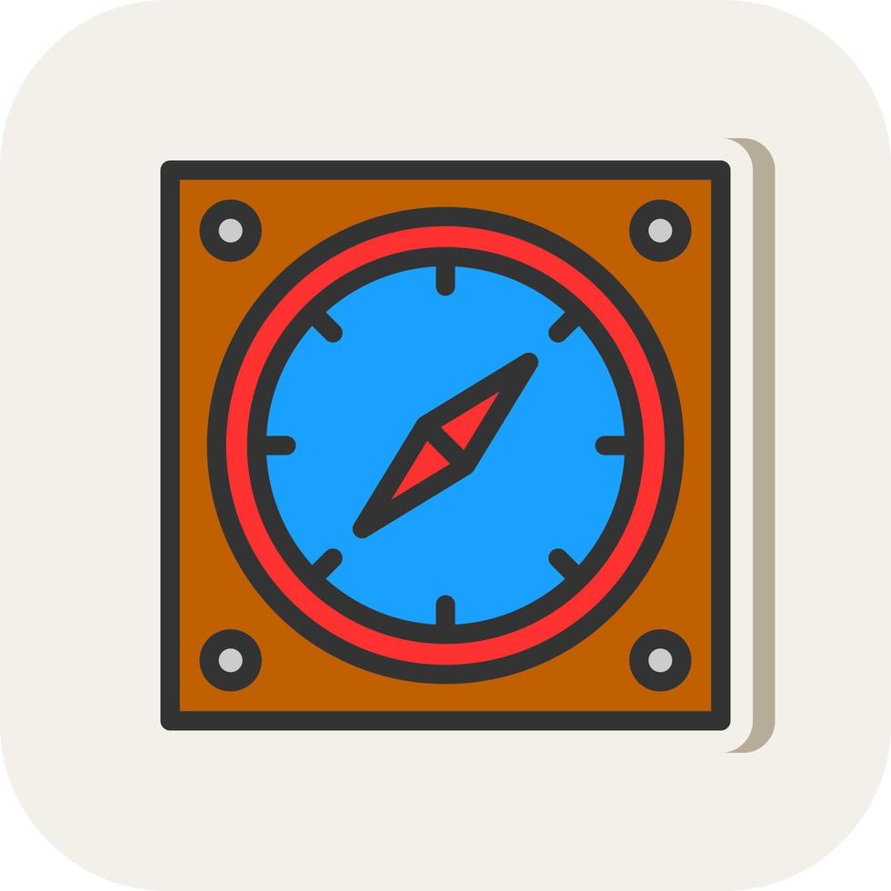 Compass Vector Icon Design