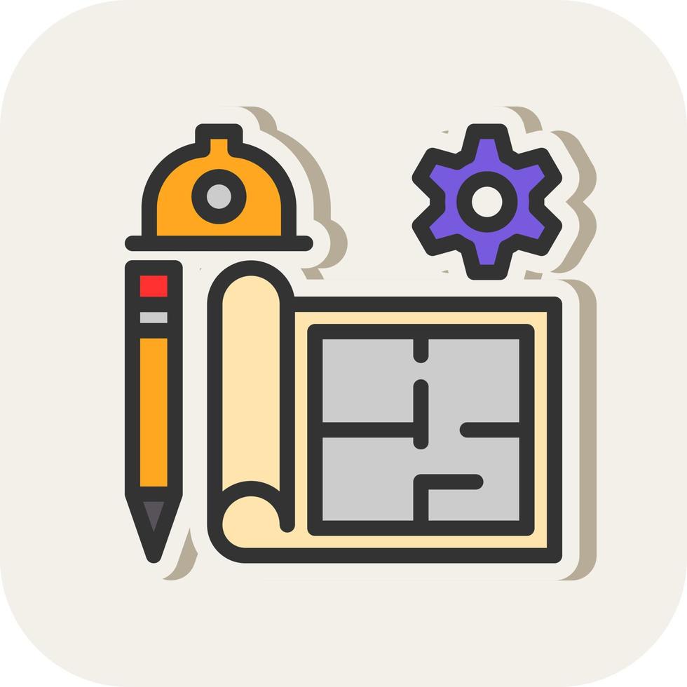 Civil Engenineering Vector Icon Design