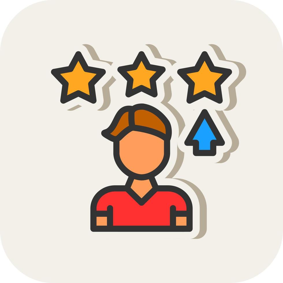 Rating Vector Icon Design