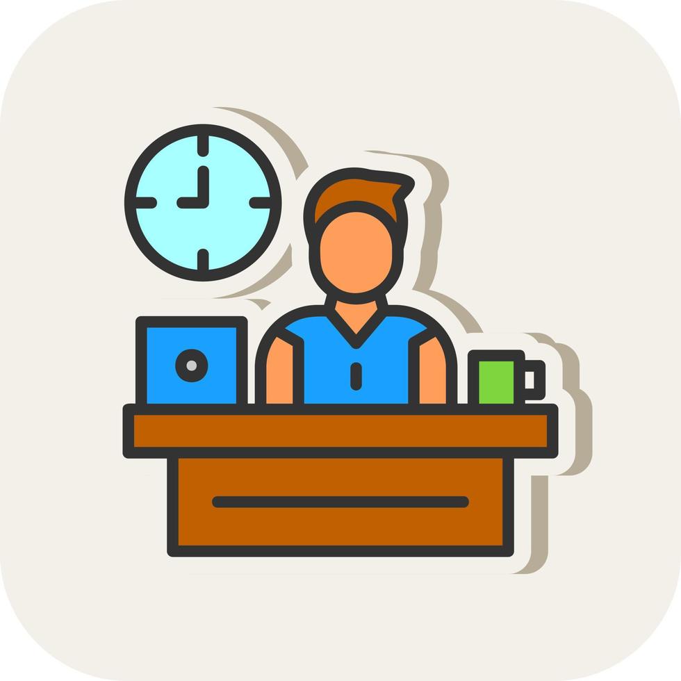 Workplace Vector Icon Design