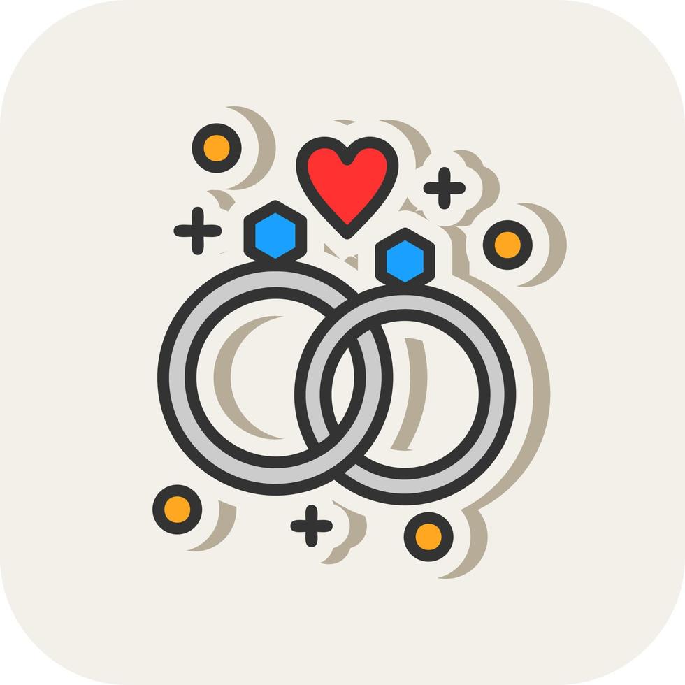 Wedding Vector Icon Design