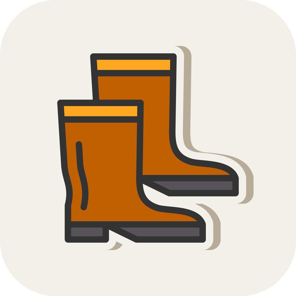 Boots Vector Icon Design