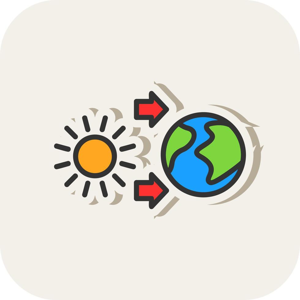 Thermal Energy Vector Icon Design