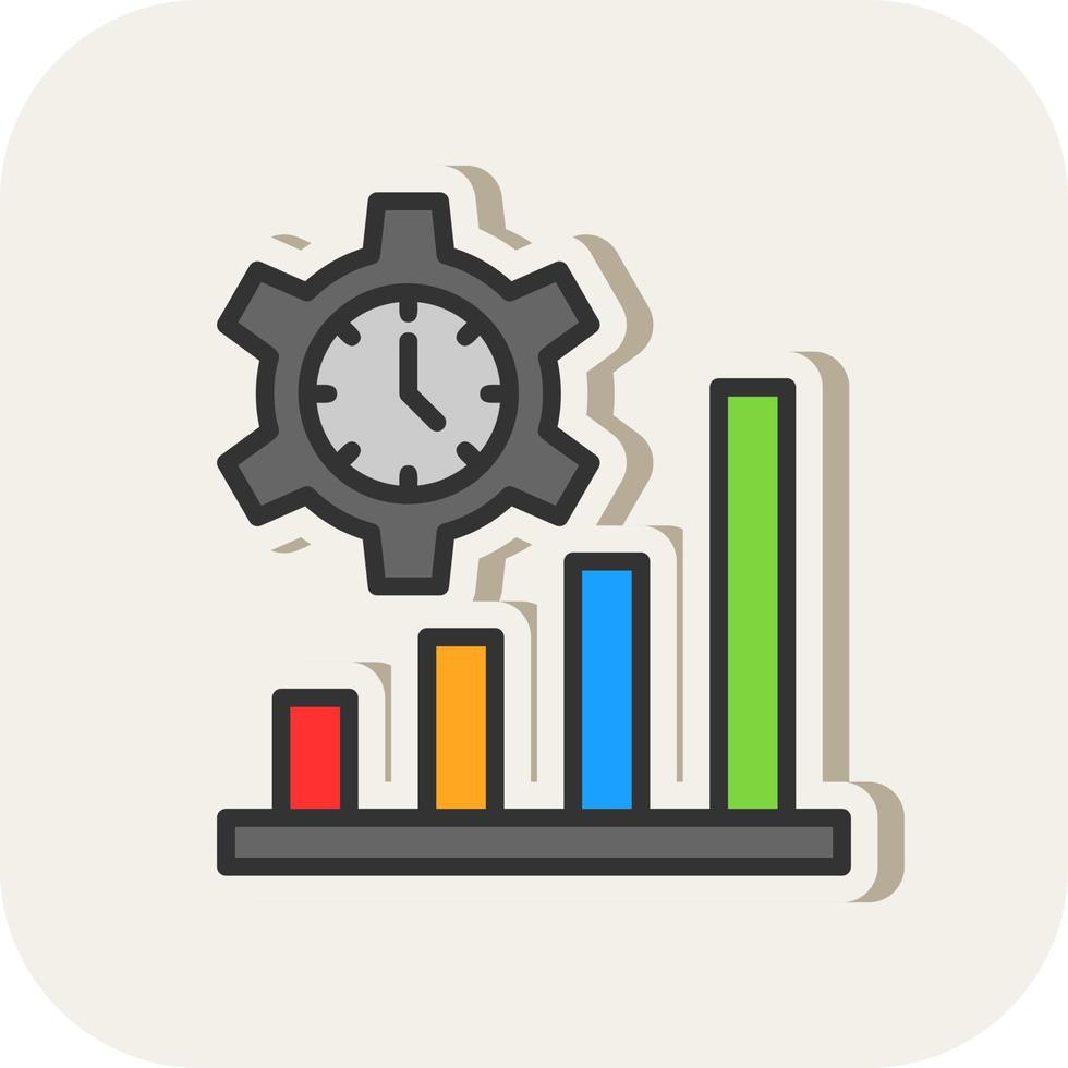 Efficiency Vector Icon Design