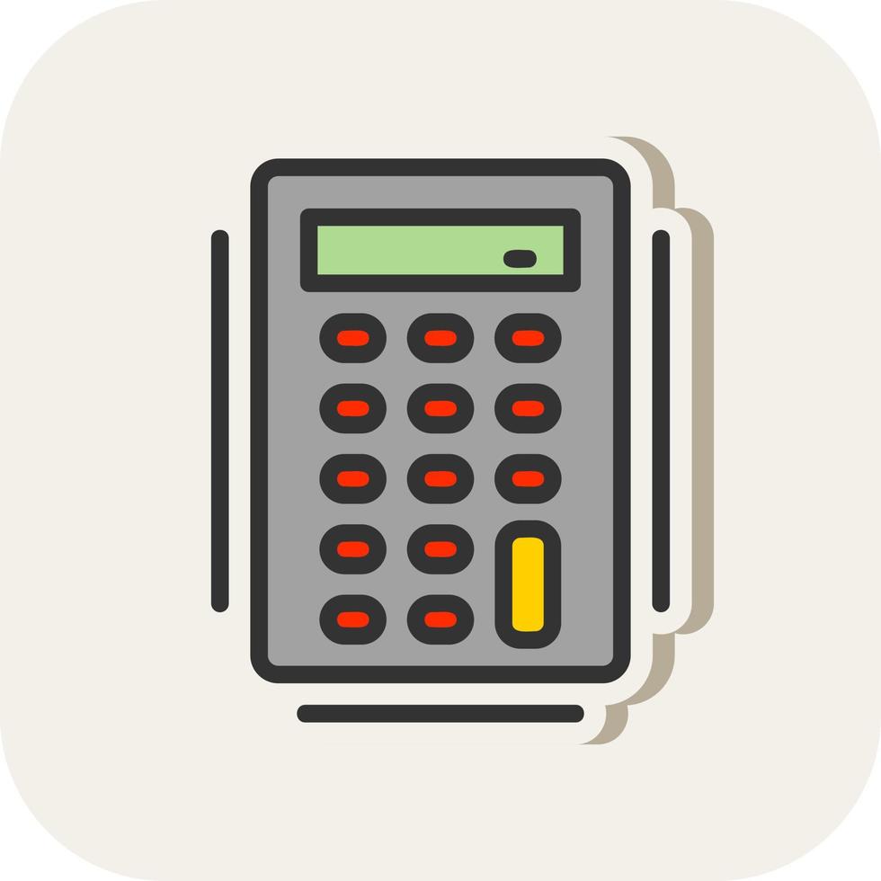Calculator Vector Icon Design
