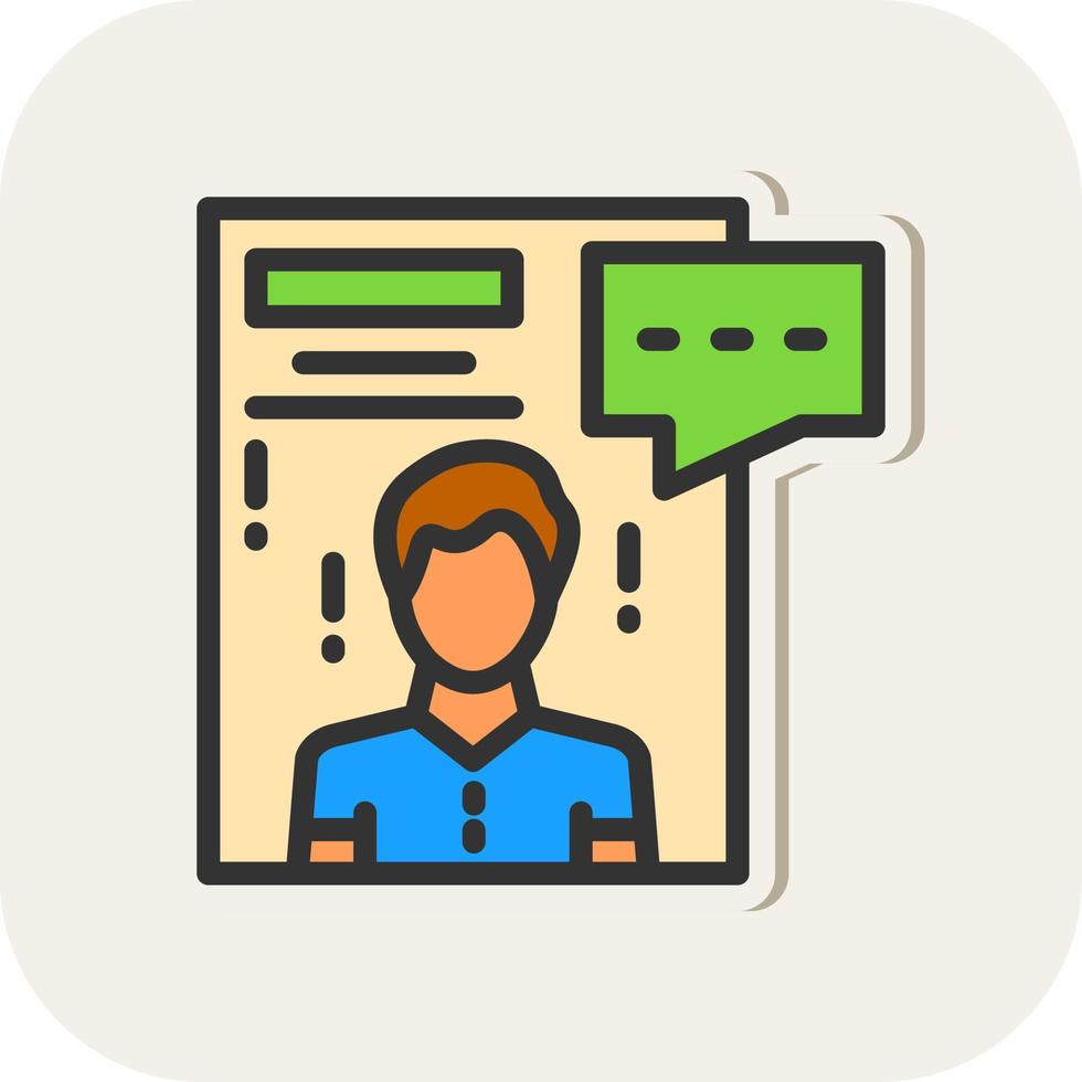 Complaint Vector Icon Design