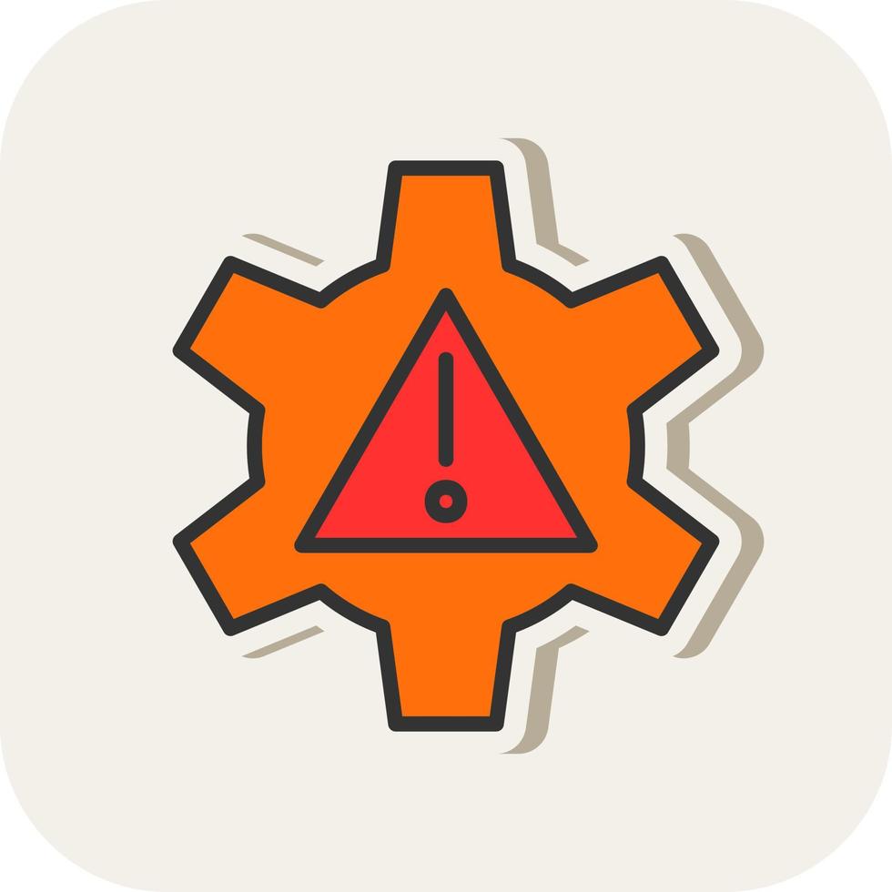 Risk Management Vector Icon Design