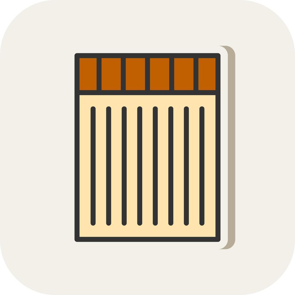 Toothpick Vector Icon Design