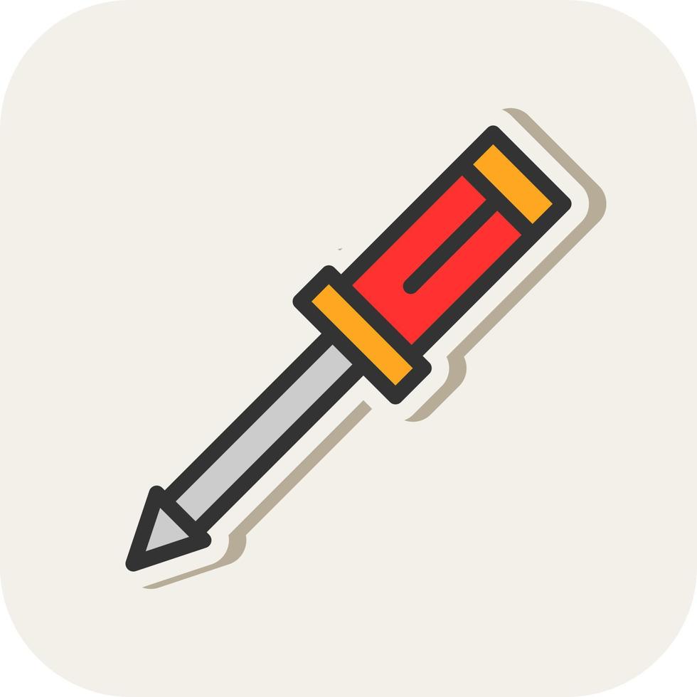 Screwdriver Vector Icon Design