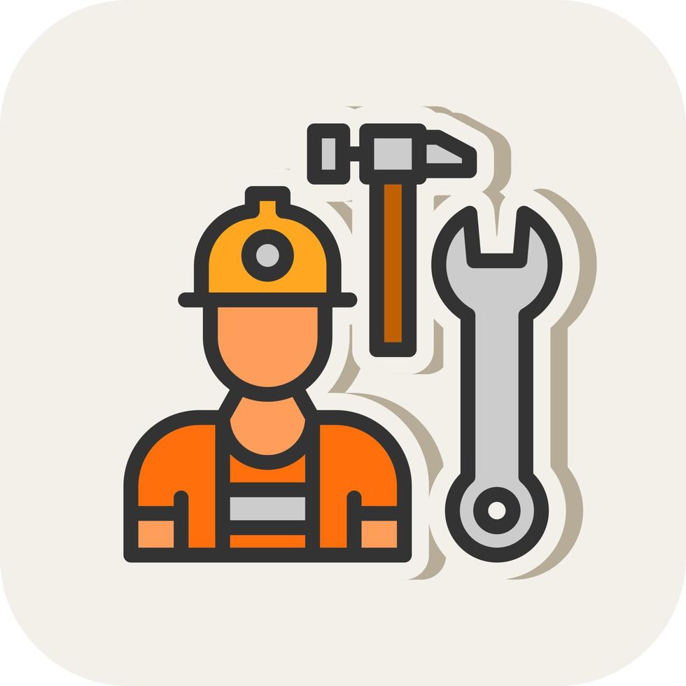 Plumber Vector Icon Design