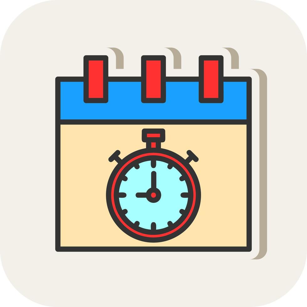 Timer Vector Icon Design