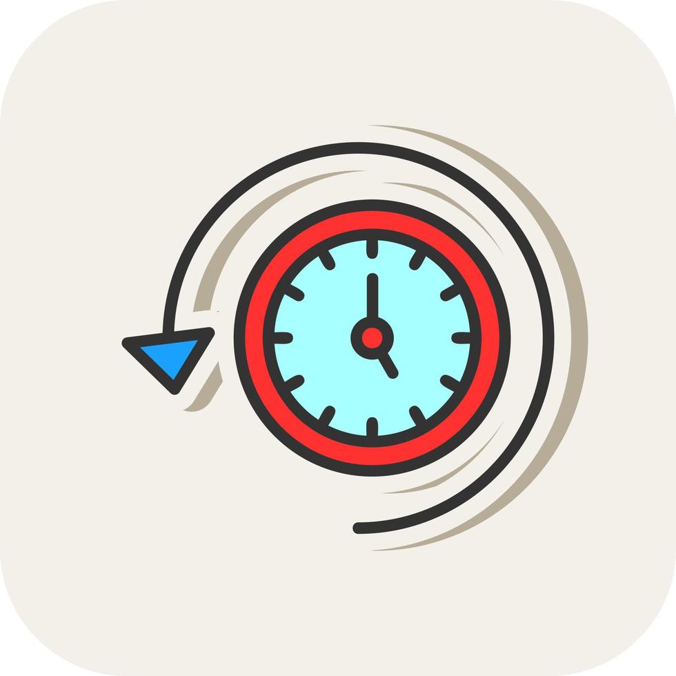 Recovery Time Vector Icon Design