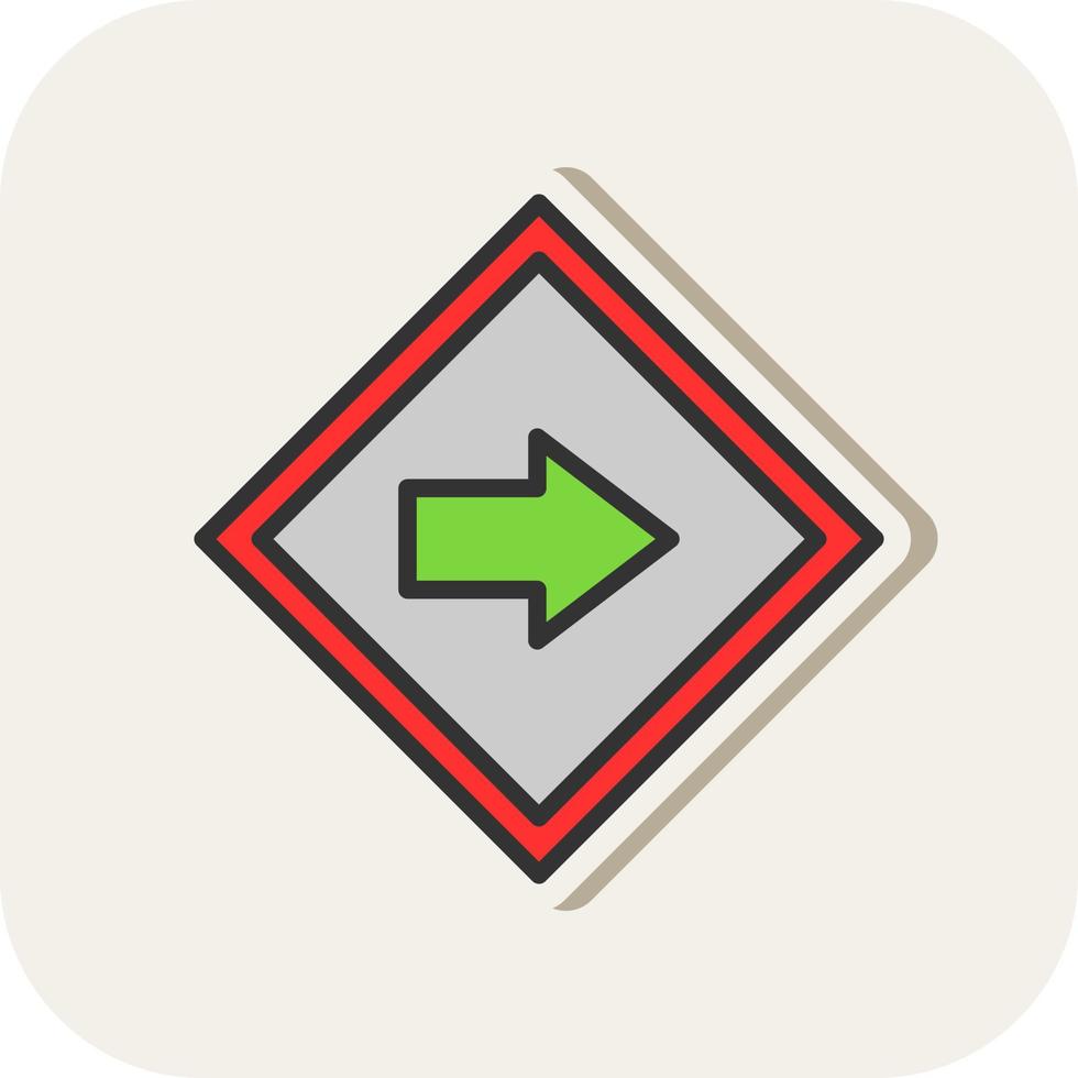 Direction Vector Icon Design