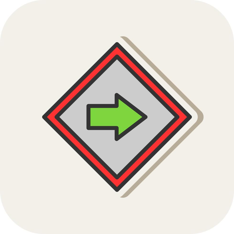 Direction Vector Icon Design