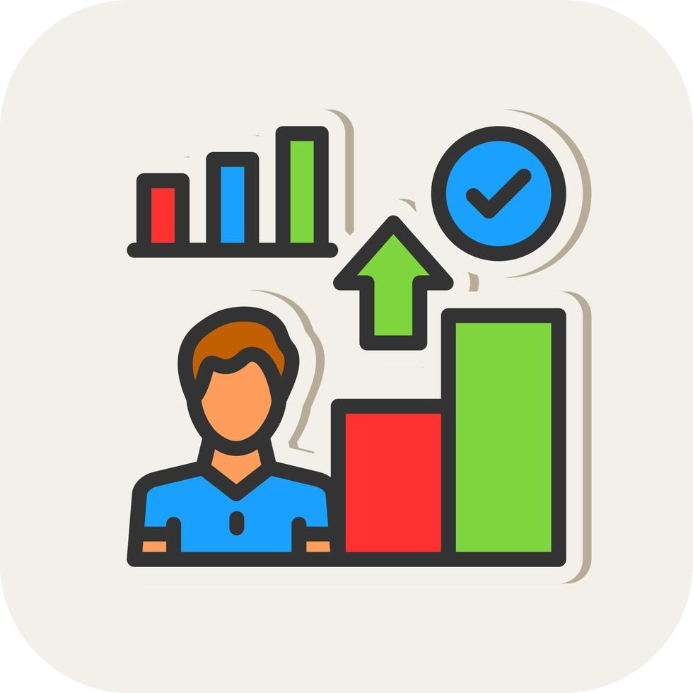 Motivation Vector Icon Design