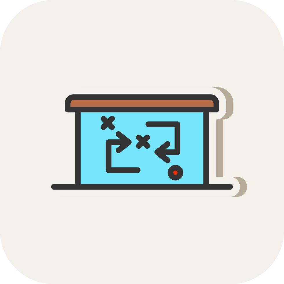 Planning Strategy Vector Icon Design