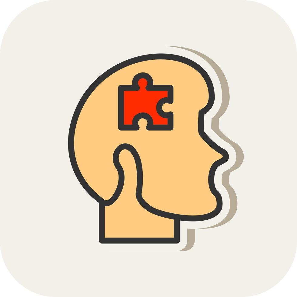 Problem Solving Vector Icon Design