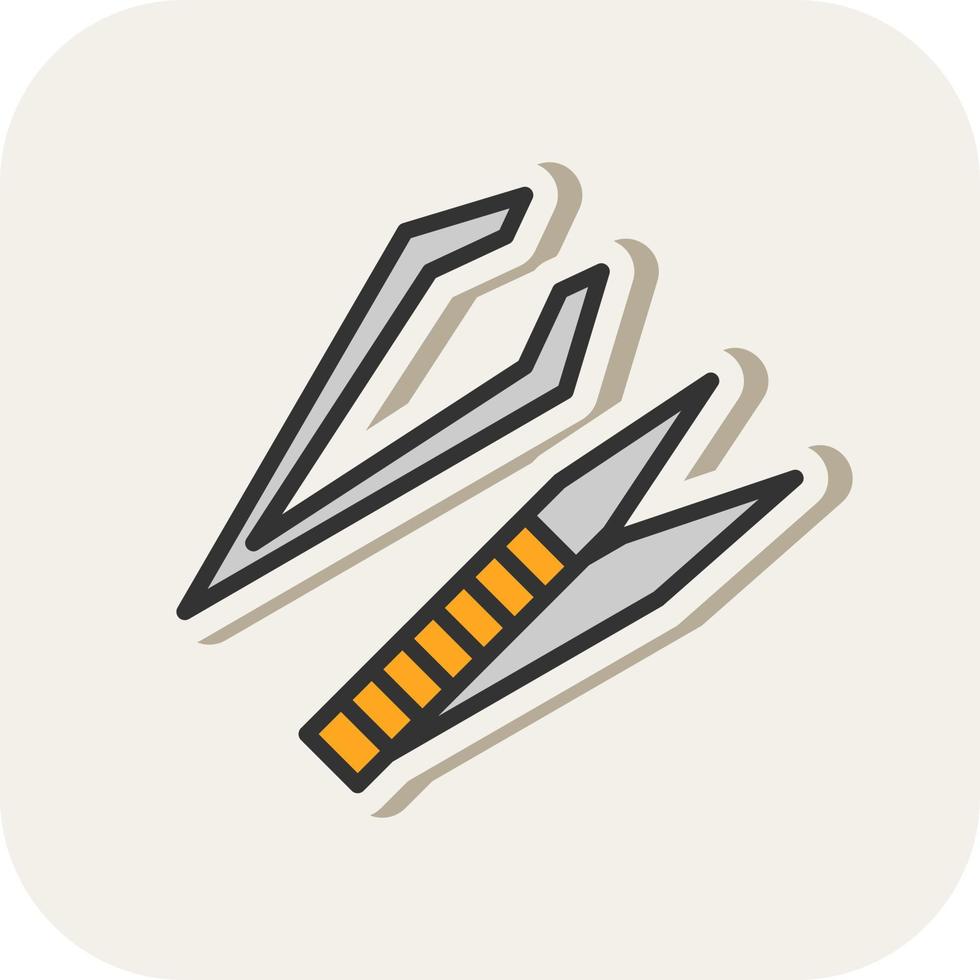 Forceps Vector Icon Design